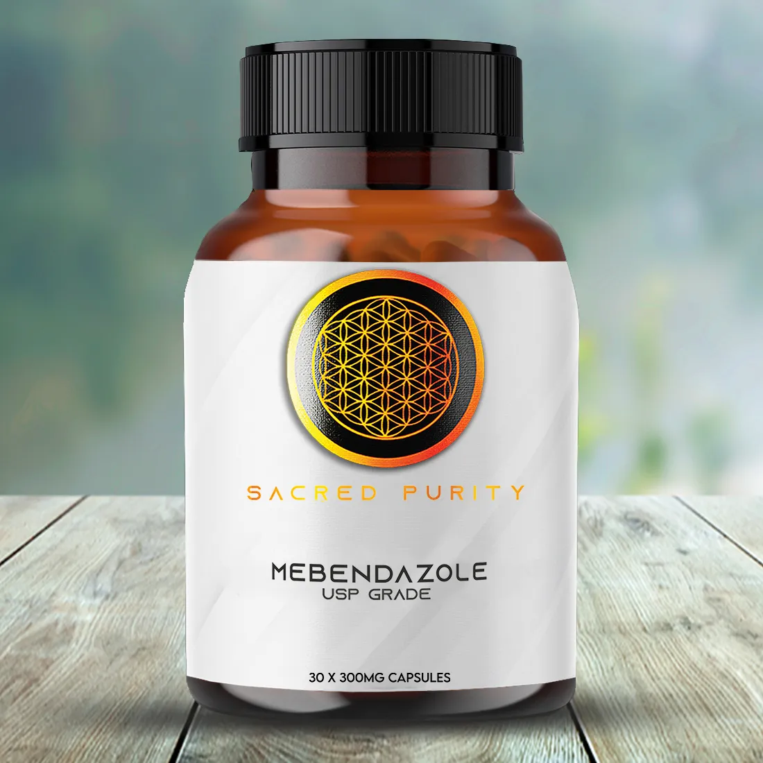 Mebendazole x30 300mg USP Capsules