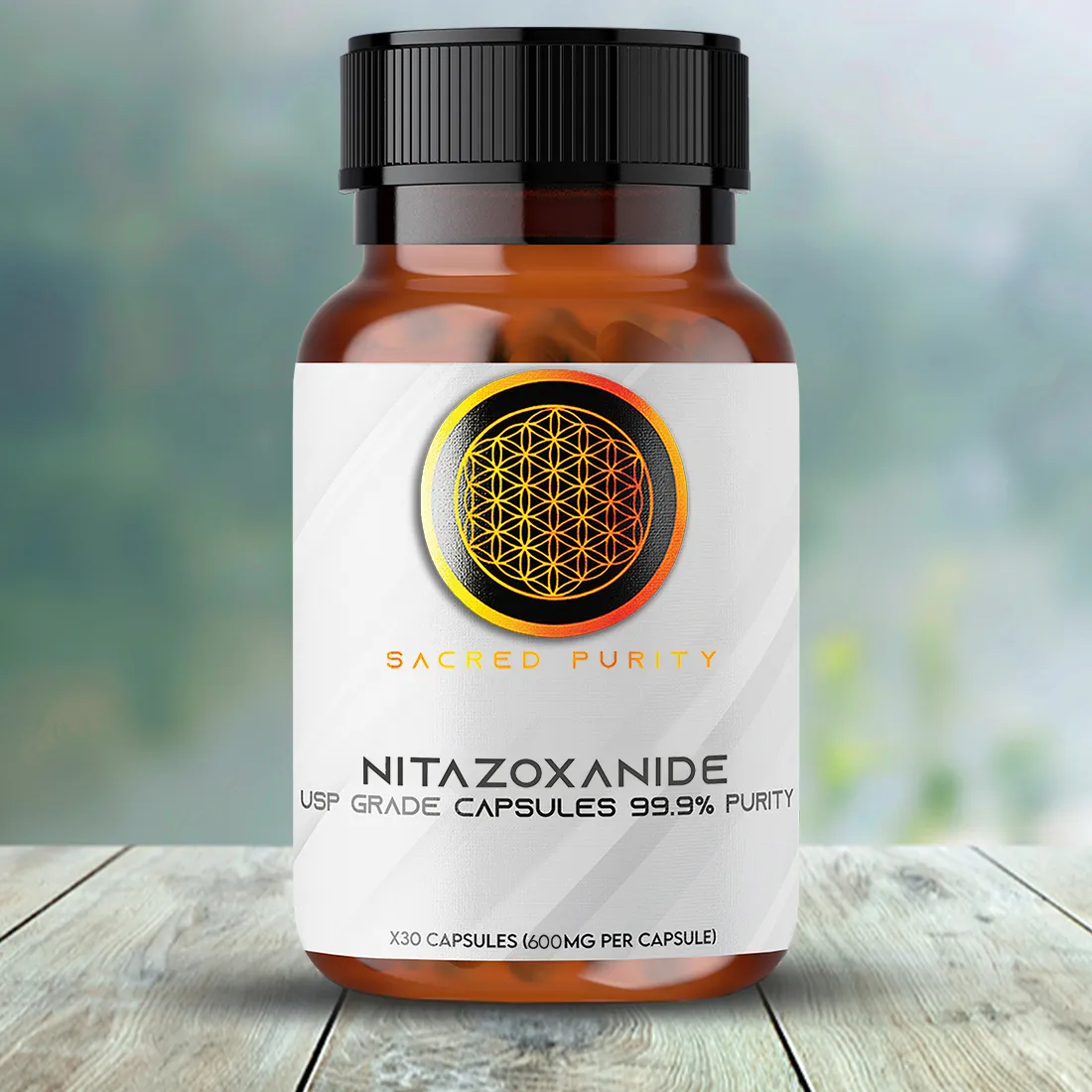 Nitazoxanide USP Grade x30 Capsules